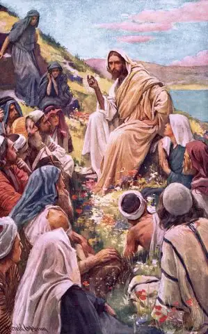 Painting of the Sermon on the Mount